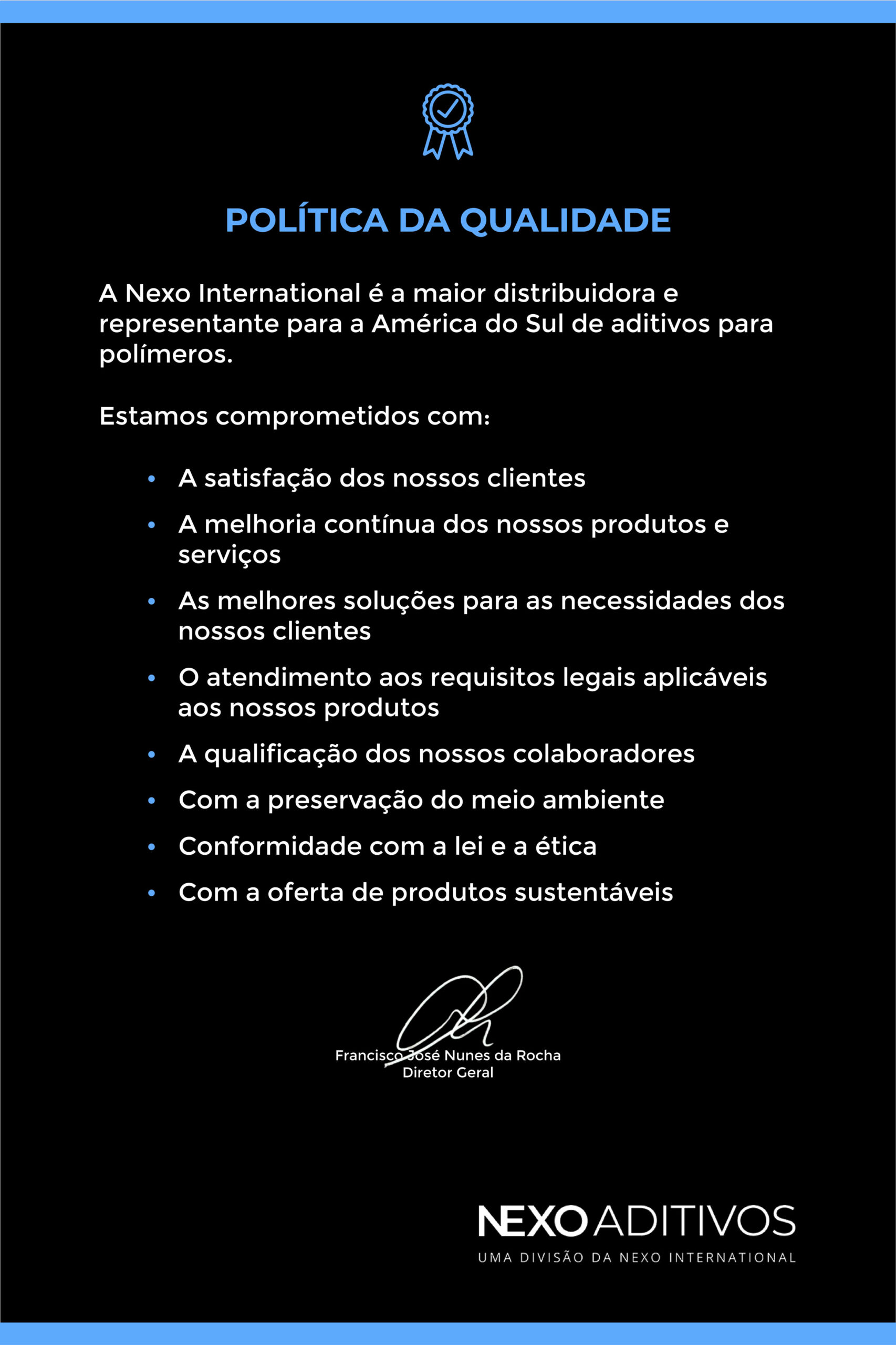 Política da Qualidade da Nexo Agro